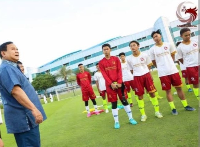 Klub Garudayaksa milik Presiden RI Prabowo Subianto. [Instagram]